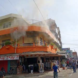 Pra Insiden Kebakaran di Jl. KH. Dewantara (Simp.4 BNI)