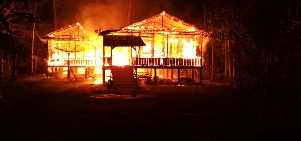 Kebakaran Desa Kempas Jaya